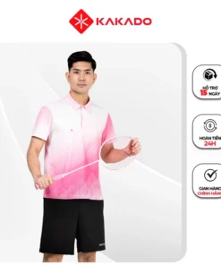 Set bộ thể thao nam KAKADO màu hồng nhạt siêu nhẹ, chất thun lạnh, co giãn, thấm hút tốt [MÃ KD05]