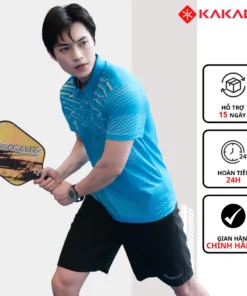 Set bộ Polo thể thao nam KAKADO màu xanh bích mẫu mới chất thun lạnh, co giãn, thấm hút tốt[MÃ KD10]